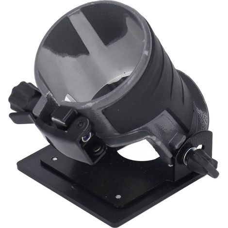 modification de la base de la fraiseuse inclinable, machine à rainurer l'aluminium à angle réglable, mini-fraiseuse pour le travail du bois, accessoires universels (1/5)