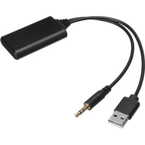 Modulo Bluetooth wireless per auto, adattatore musicale, ricevitore ausiliario, audio Aux, connettore USB da 3,5 mm per BMW E90 E91 E92 E93 (1/4)