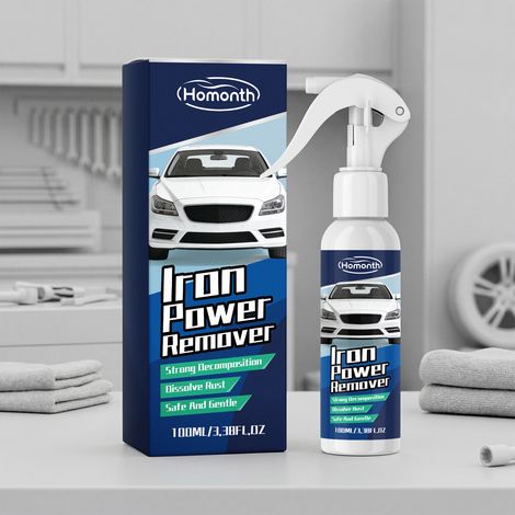 Rostentferner-Spray – Sanfte Rostentfernung und Reinigung von Metallen, tägliche Pflege, Reinigungs- und Glanzschutzspray – 100 ml -- DE (1/5)