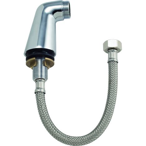 Pack de 2 colonnettes M20x27 avec flexible serti F15x21 - RIQUIER