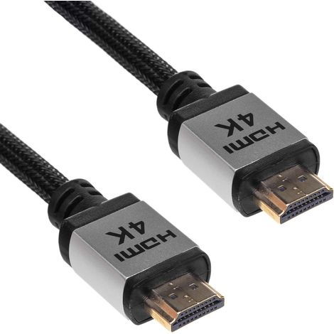 Cavo HDMI 2.0 Akyga AK-HD-30P per monitor 4K 2160P, connettori dorati, 3 m (1/4)