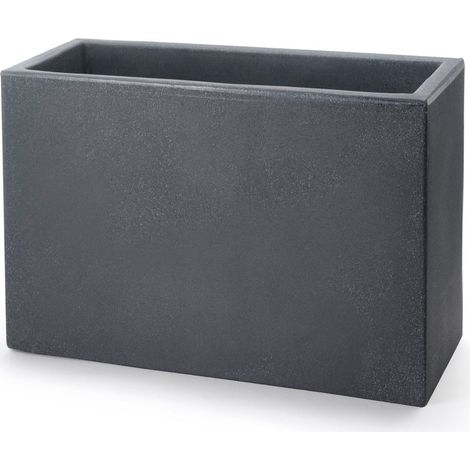 Vaso Schio Cassa 60 Antracite 60 x 25 x 25 cm (1/10)
