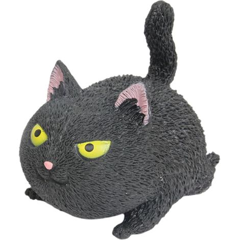 Jouet Anti-Stress en Forme de Chat Mignon - Ballon à Malaxer pour Enfants et Adultes