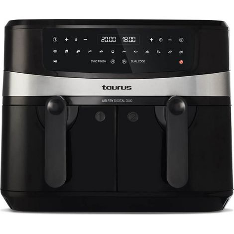 Friteuse sans huile 2600w noir - Taurus - Air Fry Digital Duo (1/2)