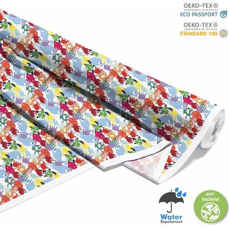 TESSUTI DECORATIVI PER ESTERNI OXFORD - Motivo Creature Marine I DX540 (1/5)