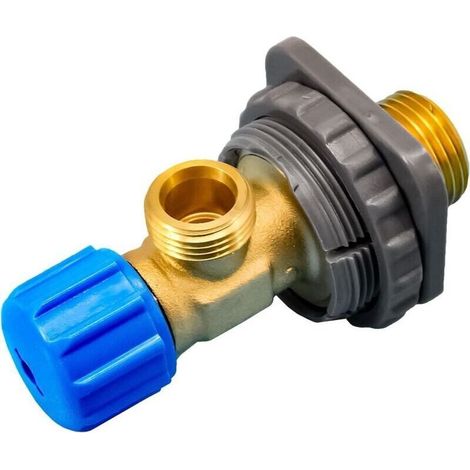 Robinet d'Angle pour Réservoir de Toilette, 3/8 Pouce. Compatible avec Geberit pour les Connexions d'Eau des Réservoirs de Toilette, Y Compris les Modèles 212458, 240.189/269/752.001/K12088. (1/4)