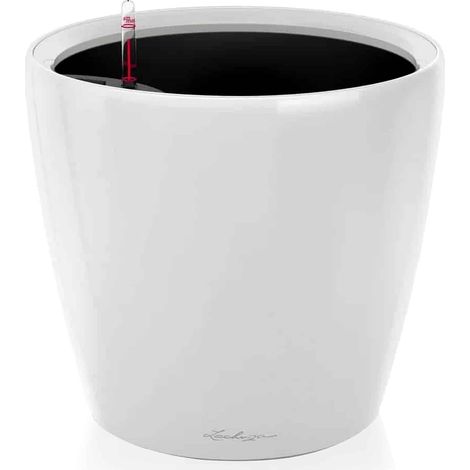 Pot de Fleurs d'Interieur – Premium Classico Ls – Réserve d'Eau Intégrée – Coloris Blanc – Ø 21 X 20 cm (1/5)