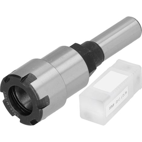 Extension de pince pour défonceuse, acier rapide, accessoire de tour, SL12.7 (1/2), ER20 (1/5)