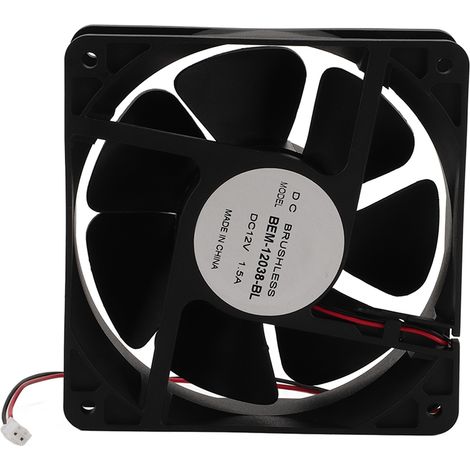 Ventilateur de refroidissement haute performance Boîtier en ABS Dissipation rapide 2400-2500 RPM DC12V pour ordinateur (1/5)