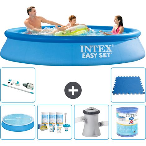 Intex Piscine Easy Set Ronde - 305x61 cm - 7-pièces S30498 (1/5)