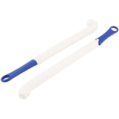 Brosse de Nettoyage - Kit complet 2 Nettoyeurs Bouteilles Outil Ménager Multifonction Destiné à Le Carafes À Vin, XU, Verres Verres, Tasses - KZQ (1/4)