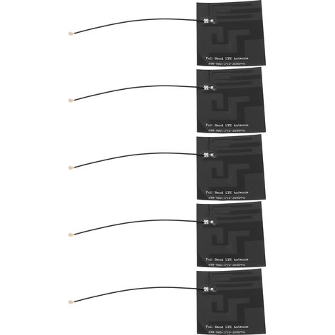 5 Stück NZ4GFPC005 Interne Antenne 2G 3G 4G High Gain FPC-Antenne mit IPEX-Schnittstelle für GSM GPRS (1/5)
