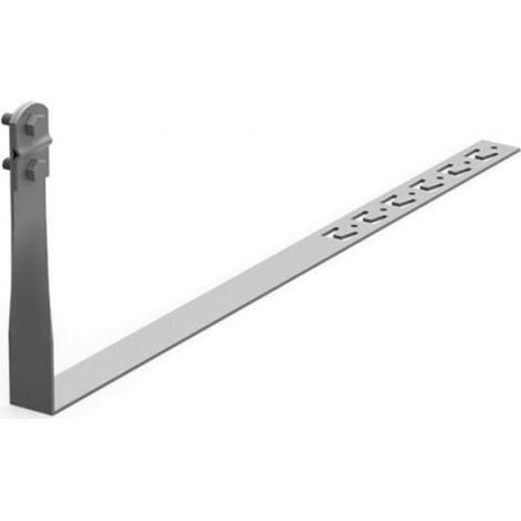 Unterfliesenhalterung mit Haken L-450mm, verschraubt, verzinkt 11.4/Z/S OG /91103202/