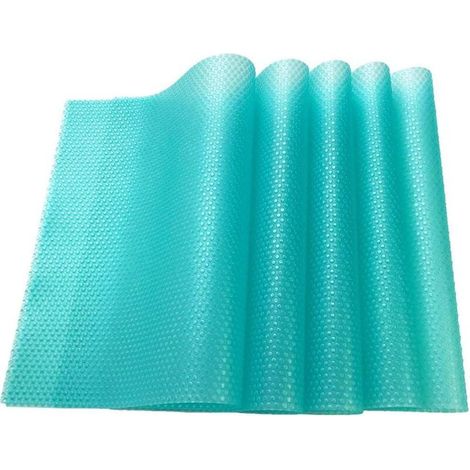 YMYNY Kühlschrankmatten, waschbare Kühlschrankmatten, blau (1/4)