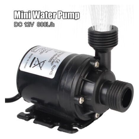Systeme de refroidissement pour fontaine, 12V DC, moteur sans balais, pompe a eau Submersible, Mini jardin Portable, 800L/H, Ultra silencieux, 5M