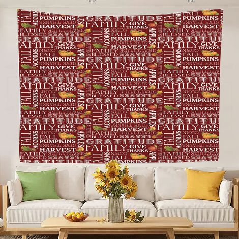 Tapisserie murale aux couleurs vives, tissu de fond décoratif pour les murs 150x130cm (1/5)