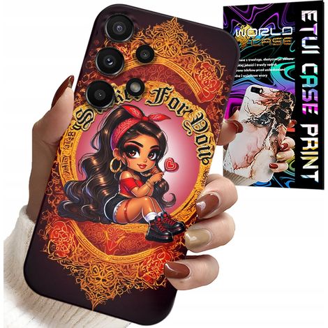 Custodia per Samsung Galaxy A32 5G - Sucker FOR YOU, custodia alla moda con bambola e vetro (1/5)
