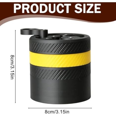 Distributeur de café expresso de 58 mm, outil à expresso compatible avec poignée Wdt Tool 58 mm, design planétaire, pour maison, café, bar, bureau, restaurants, barista (1/4)