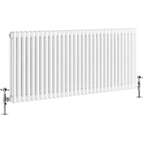 Warmehaus Traditional Triple Column White Radiator 600 x 1460mm