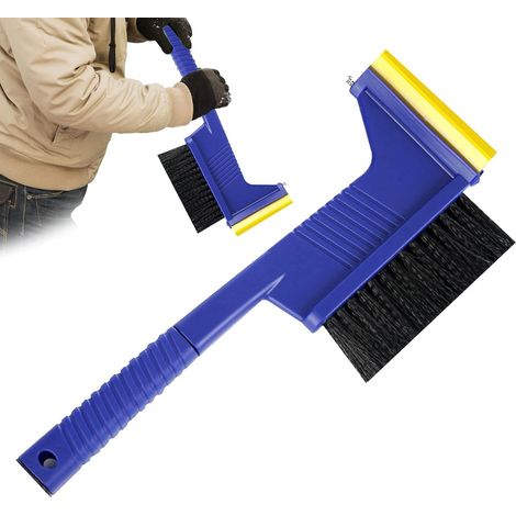 CCYKXA Car ice scraper, truck snow brush, removable windshield ice scraper, snow scraper, car window lifter for home, window, floor, truck