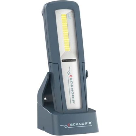 SCANGRIP Uniform Rechargeable Work Light with Charging Base – 200 Lumens, Model SCG036208