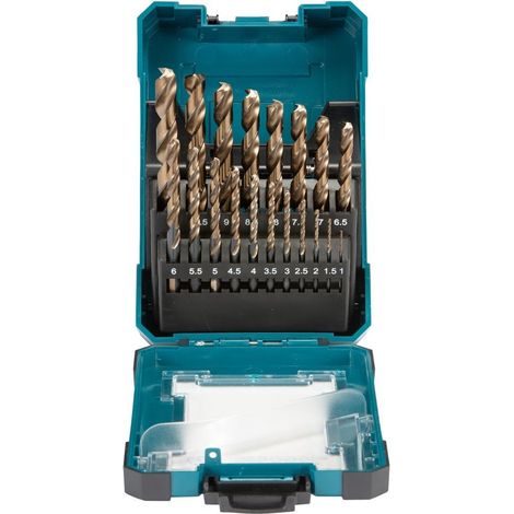 Makita Bohrer-Set M-Force 19-tlg., Metall