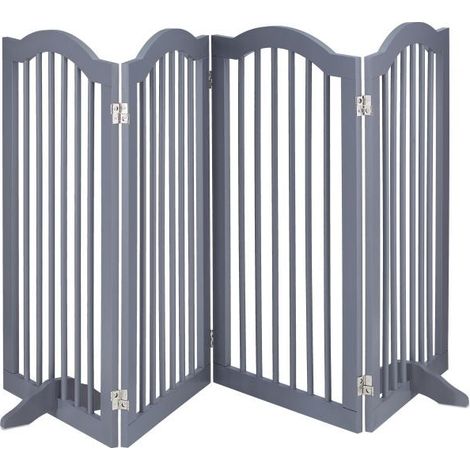 Cancello di sicurezza grigio 92 cm (1/5)