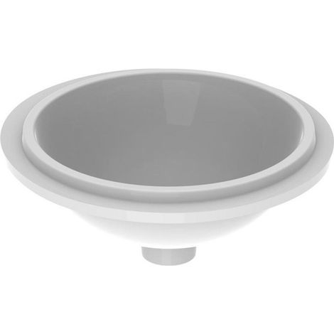 Lavabo sous plan VariForm rond d: 330mm sans trou de robinetterie sans trop plein we
