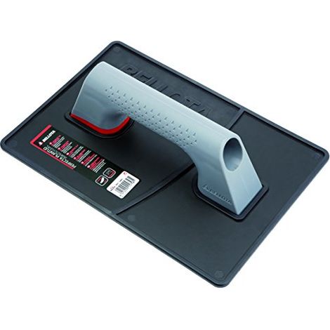 Bellota 5883 - Cazzuola Rettangolare con Base in Polistirolo e Manico in Plastica per Lisciare Superfici in Lavori di Costruzione e Muratura (1/4)
