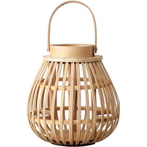 Voici une proposition de titre en français (caractères : 180) :
Porte-bougie suspendu en bambou pour centre de table mariage, décoration intérieure et cérémonie – Accessoire lumineux élégant (1/4)