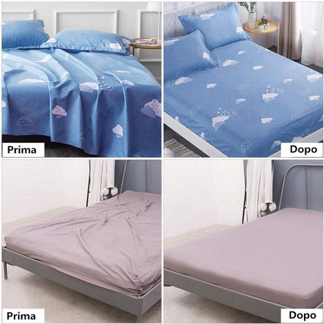 Lot de 8 pinces à draps réglables, attaches élastiques pour matelas et housses de canapé. (1/3)