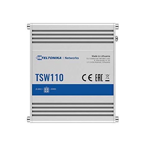 Teltonics Switch TSW110 Non gestito Porte da 1 Gbps (RJ-45) quantità 5 Porte da 10 Gbps (RJ-45) quantità 0 Porte SFP quantità 0 Porte SFP+ quantità 0 Porte combo quantità 0 Porte PoE+ quantit (1/5)