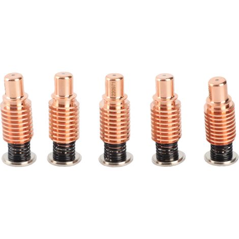 5 pièces électrodes pour chalumeau plasma cuivre résistant à haute température accessoires 220971 (1/5)
