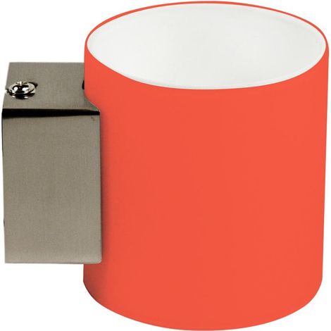 Applique murale Candellux Simonet 1xG9 argent/orange