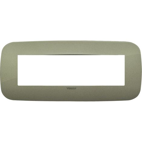 Placca Round 7M verde Vimar Arkè 19687.87