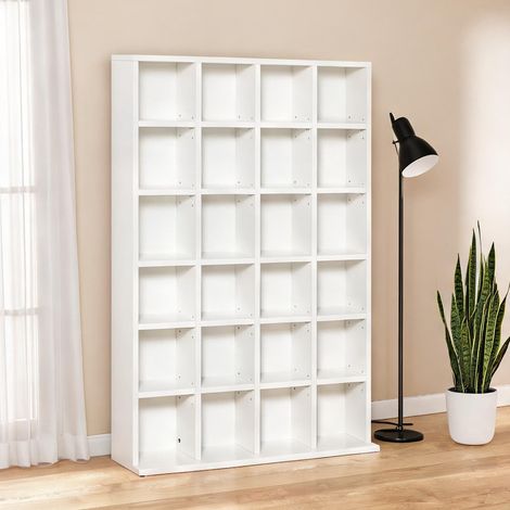 Meuble de rangement de bureau bianco 89 x 20 x 130,5 cm (1/5)