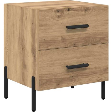 Maison Exclusive - Nachttisch Artisan-Eiche 40 x 35 x 47,5 cm Hol