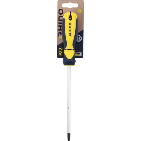Tournevis cruciforme PZ2 x 150 mm - Lame Acier S2 - Manche ergonomique - Embout magnétique - Plusieurs tailles disponibles (1/5)