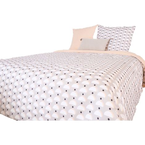 Parure de lit 2 places en microfibre ALISO (1/5)