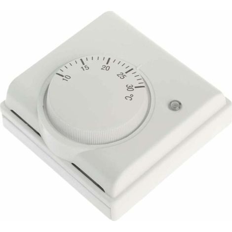 Thermostat d'ambiance 220 V - Thermostat mécanique de la pièce - Climatisation et chauffage au sol - Chauffage au sol en saillie avec interrupteur marche/arrêt (1/5)