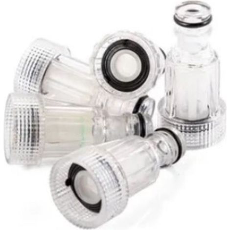 Filtre à eau pour lave-linge de voiture, 5 pièces, diamètre 3/4 pouces, détachable, facile à connecter, outil pour Machine à laver (1/5)