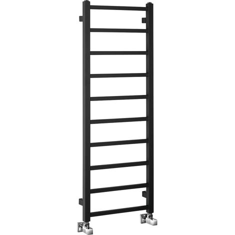 Sapho Metro Light - Heizkörper 40x114 cm, 247 W, mattschwarz IR445TB (1/5)
