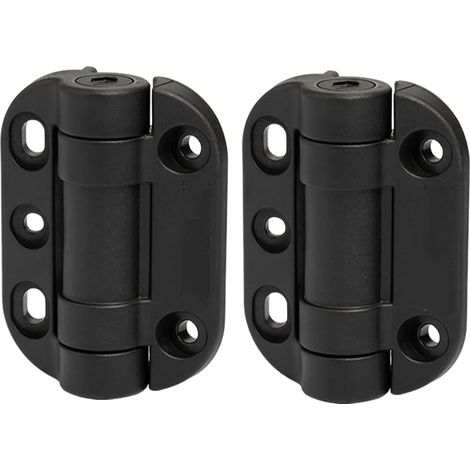 Two adjustable tension hinges, door hardware, suitable for furniture and cabinets. (1/5)