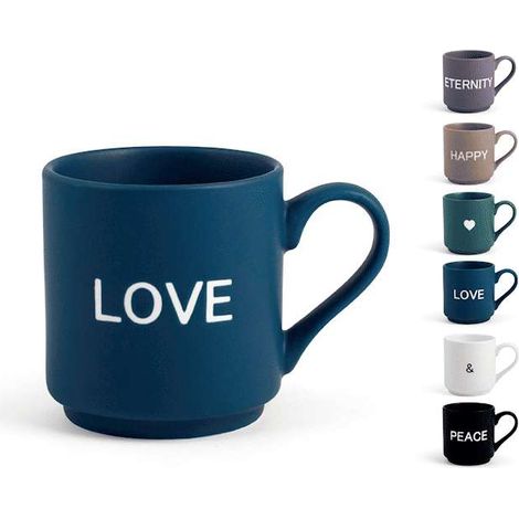 VDC Tazzina Caffè Mix&Match New Bone China Assortita 160 cc Senza Piatto