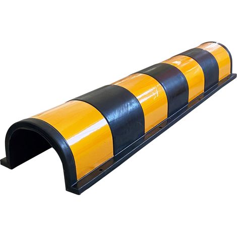 Ralentisseur en Caoutchouc 150mm, Haute visibilité ( Prix pour 1 )