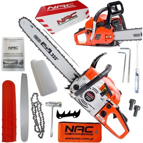NAC CST52-45AO Motosega a Benzina 45 cm Argento (1/5)