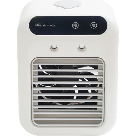 Mini climatiseur évaporatif, ventilateur personnel portable avec brumisateur-AquaForge (1/2)