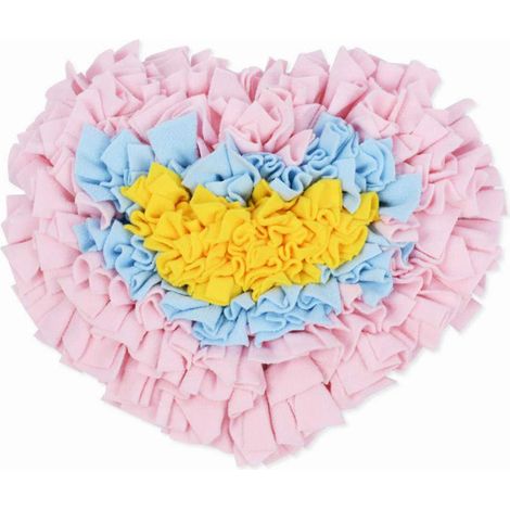 Peluche Chien Snuffle, Animal en Peluche Distributeur de Cœurs, Jouet à Mâcher Interactif