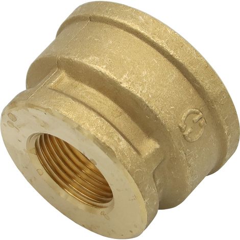 Messing Fitting Reduziermuffe 1" x 2" Zoll Übergangsmuffe Reduzierung (1/3)