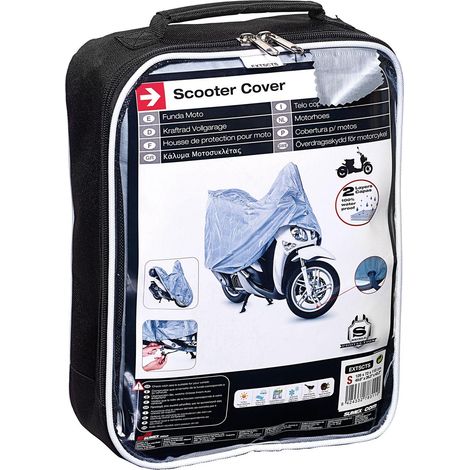 Housse de scooter Taille S 126x72x110CM Plastique (1/5)